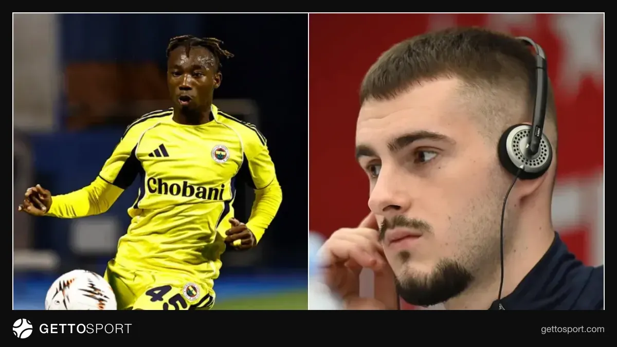 Fənərbağça oyunçuları meydanda, baş məşqçi İsmail Kartal yan xəttdə