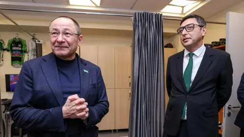 Respublika Velotrekində nazirlərin ziyarəti və məşqçi ilə söhbəti
