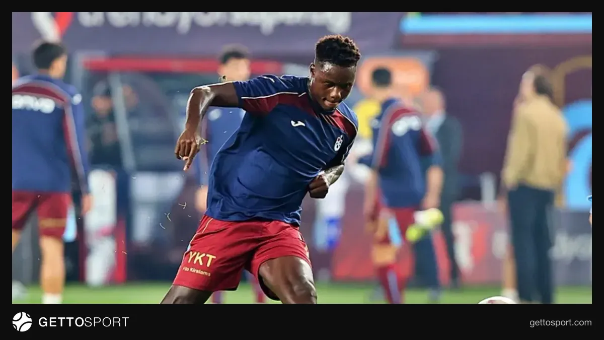 Franculino Dju milli takım formasıyla gol sevinci