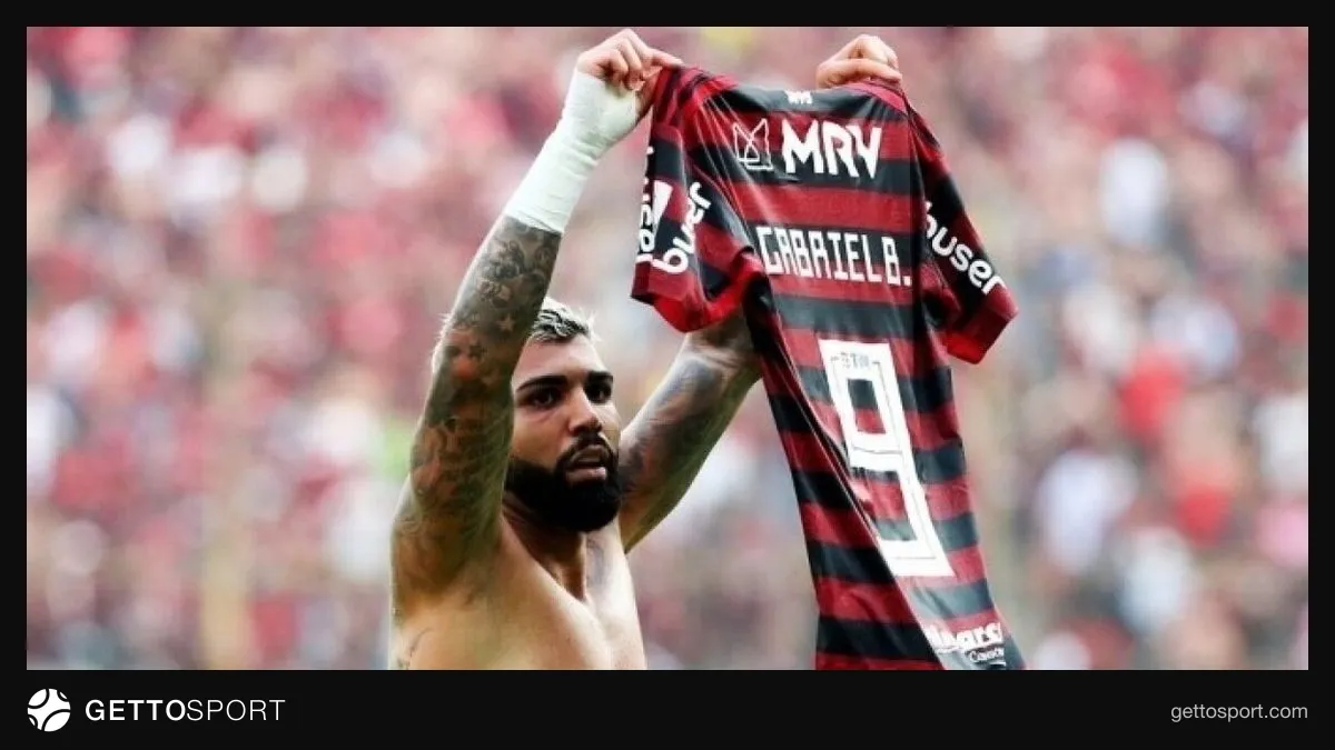 Gabriel Barbosa Santos formasında gol sevinci