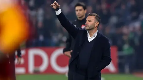 Galatasaray oyuncuları Konyaspor deplasmanında maç öncesi veya değişiklik anında