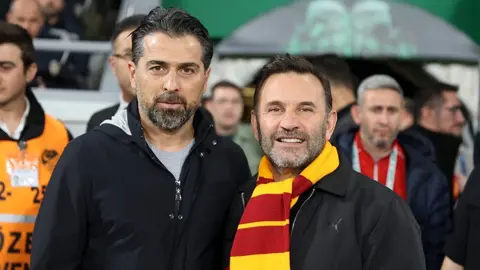 Galatasaray ve Konyaspor oyuncuları maç anında