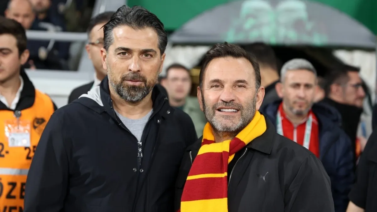 Galatasaray ve Konyaspor oyuncuları maç anında