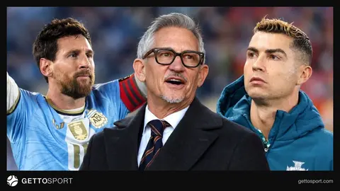 Gary Lineker Stamford Bridge'de konuşurken
