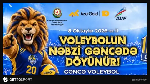 Gəncədə açıq havada voleybol festivalı və azarkeşlər