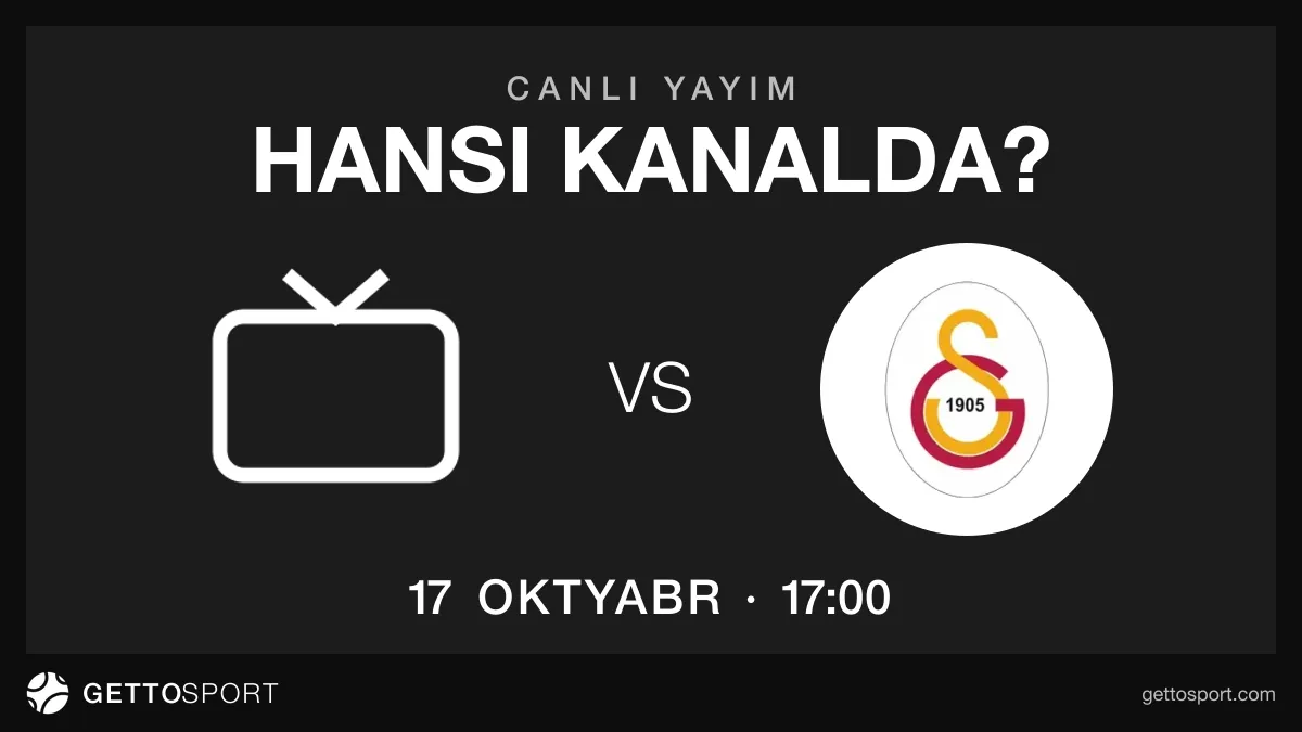 Gənclərbirliyi – Qalatasaray oyununun yayım kanalları