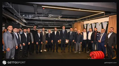 Go Prime Crossfit zalının açılış mərasimi və iştirakçılar