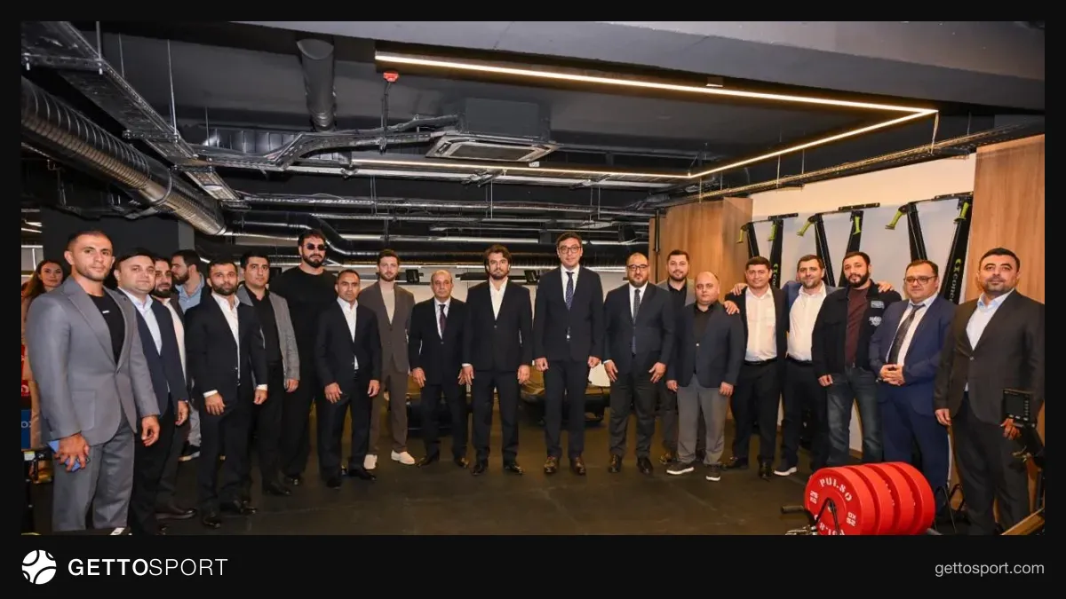 Go Prime Crossfit zalının açılış mərasimi və iştirakçılar