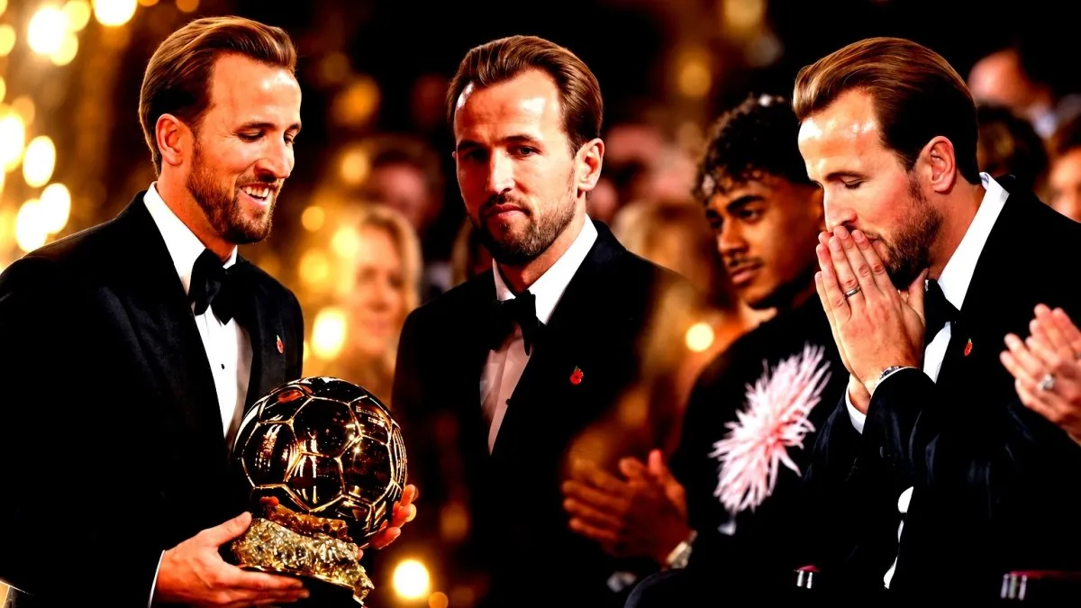 Harry Kane formayle gol sevinci ve Ballon d'Or simgesi