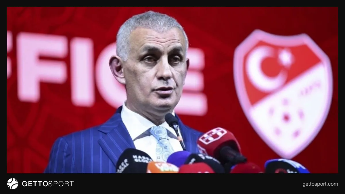Hakemlerin isimlerinin bulunduğu suç duyurusu metni ve Türkiye Futbol Federasyonu logosu