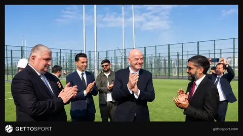 Canni İnfantino Bakıda U-15 dünya çempionatını elan edir