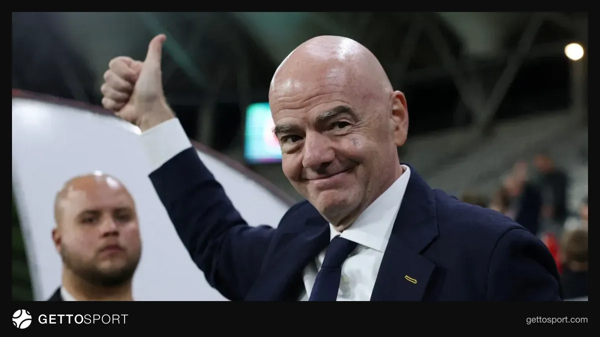Canni İnfantino və Debbi Hyuitt FIFA iclasında
