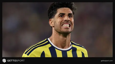 İsmail Kartal ve Marco Asensio konuşurken görüntü
