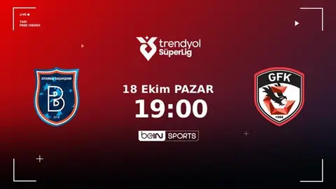 Fatih Terim Stadyumu önünde İstanbul Başakşehir ve Gaziantep FK formaları