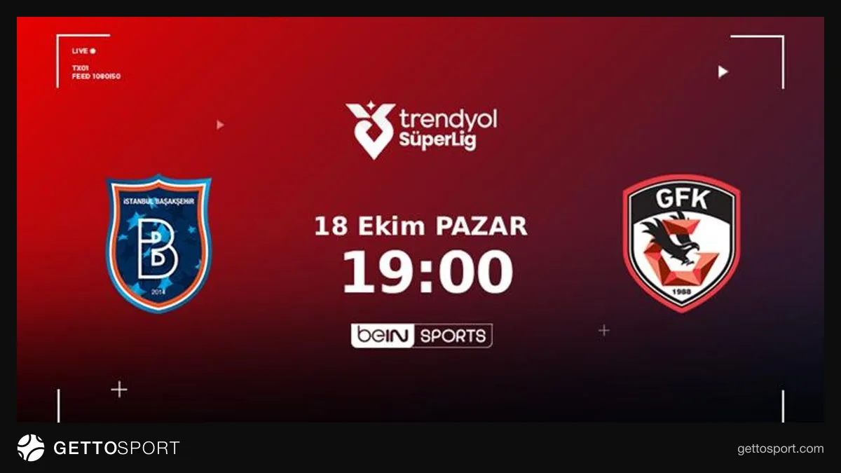Fatih Terim Stadyumu önünde İstanbul Başakşehir ve Gaziantep FK formaları