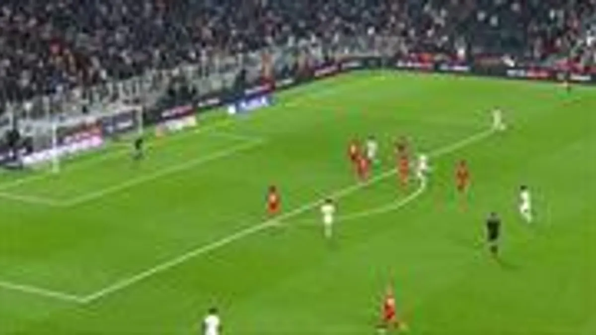 Skov Olsen topa vuruyor, Beşiktaş-İstanbul Başakşehir maçı