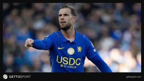 Jordan Henderson Chelsea formasıyla sahada