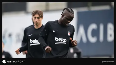 Beşiktaş formasıyla Junior Olaitan saha hareketi