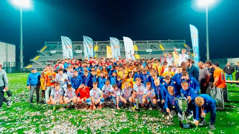 Junior World Cup Antalya genç futbolcular ödül töreninde