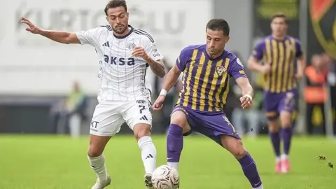 Eyüpspor-Kasımpaşa maçında gol sevinci