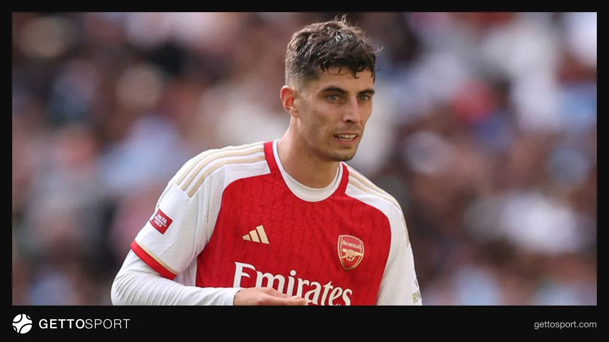 Kay Haverts Arsenal forması ilə meydanda