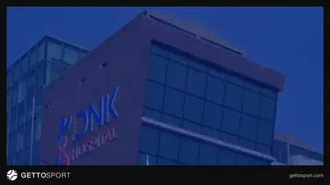 Kəpəz futbol forması və stadionun LED monitorunda DNK İstanbul Hospital loqosu
