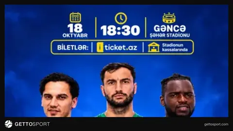 Gəncə Şəhər Stadionunda Kəpəz–Zirə matçının biletləri satışa çıxarılıb.
