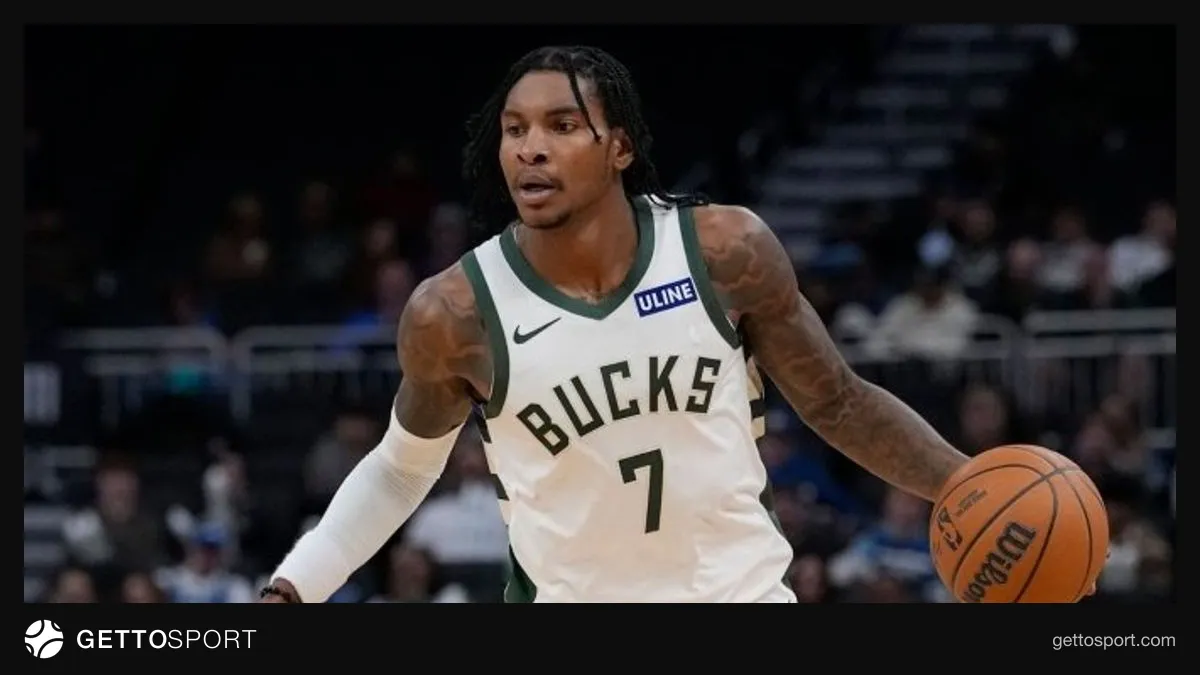 Milwaukee Bucks formasıyla Kevin Porter Jr. saha içi görüntüsü