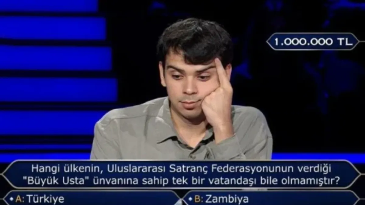Kim Milyoner Olmak İster? verilişində studiya və yarışçı
