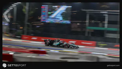 Mercedes araçları ve Kimi Antonelli pistte