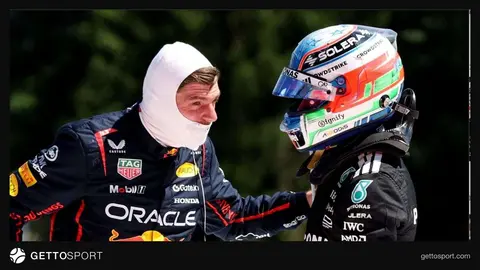 Singapur pistinde Kimi Antonelli ve Max Verstappen arasında güvenlik noktasında yaşanan an