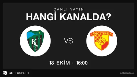 Kocaelispor - Göztepe maçının yayın kanalları
