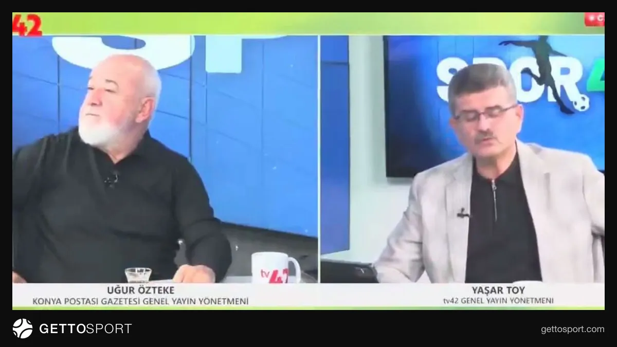 tv42 stüdyosunda camlara vurulan ve yayının durduğu an