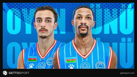 LANDAU Lions komandası və oyunçuların məşqi Bakı İdman Sarayında