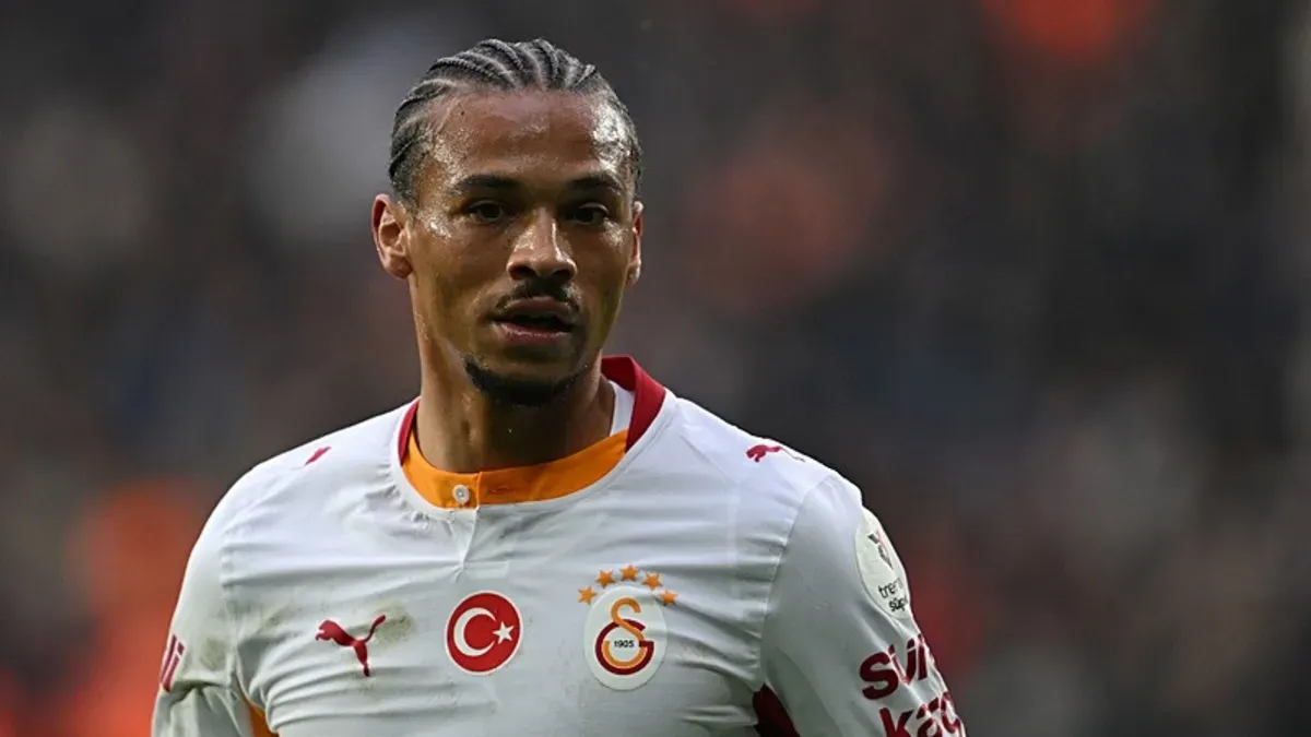 Leroy Sane maçta gol sevinciyle formda görüntüsü