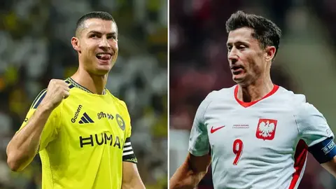 Robert Levandovski məşq zamanı topa doğru qaçır