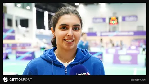 Leyla Camalzadə məşq zamanı Qahirədə düşərgədə