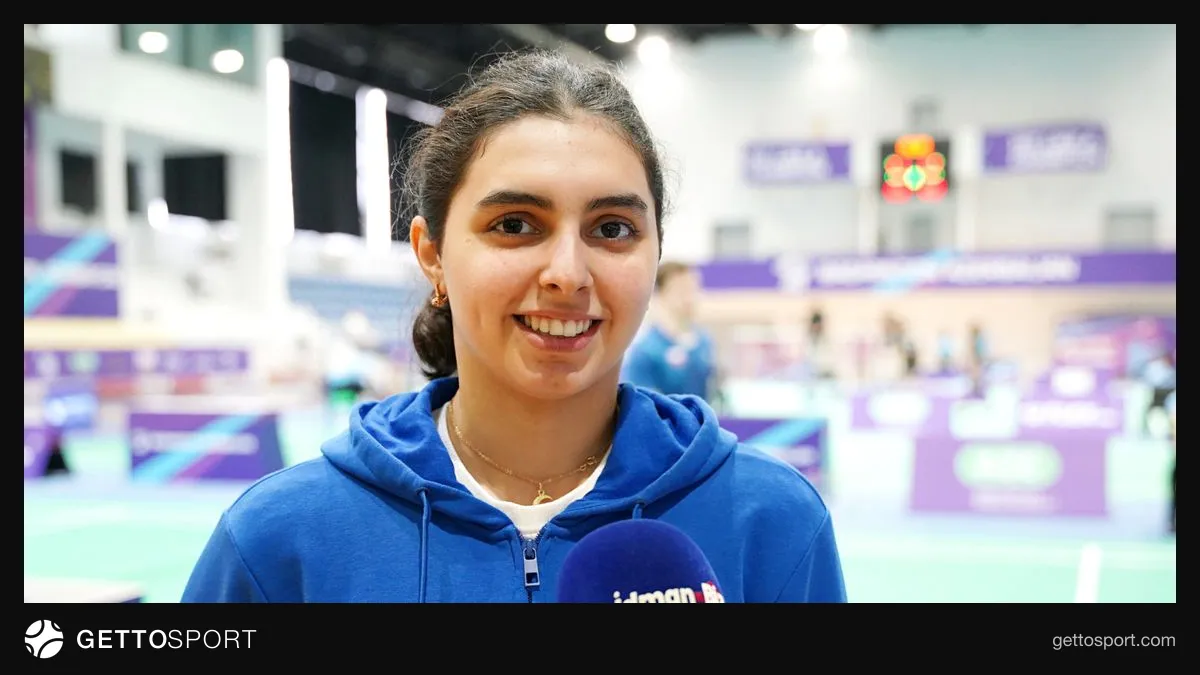 Leyla Camalzadə məşq zamanı Qahirədə düşərgədə