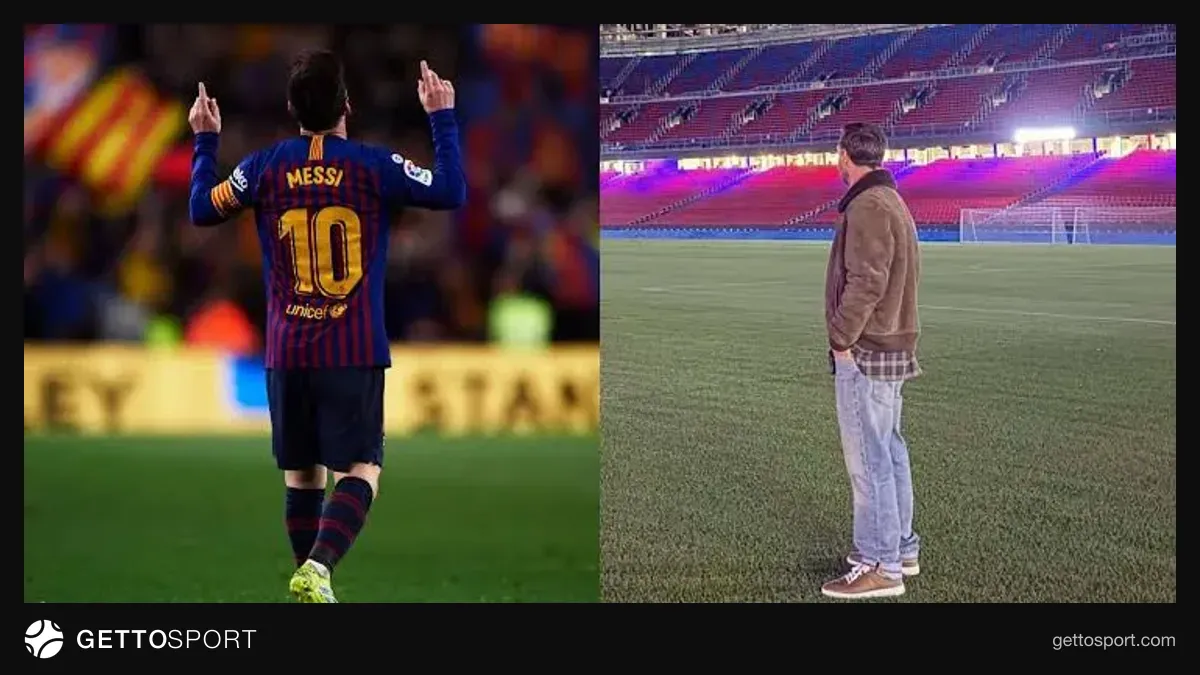 Kamp Nou stadionu və Lionel Messi ilə vida tədbiri təsəvvürü