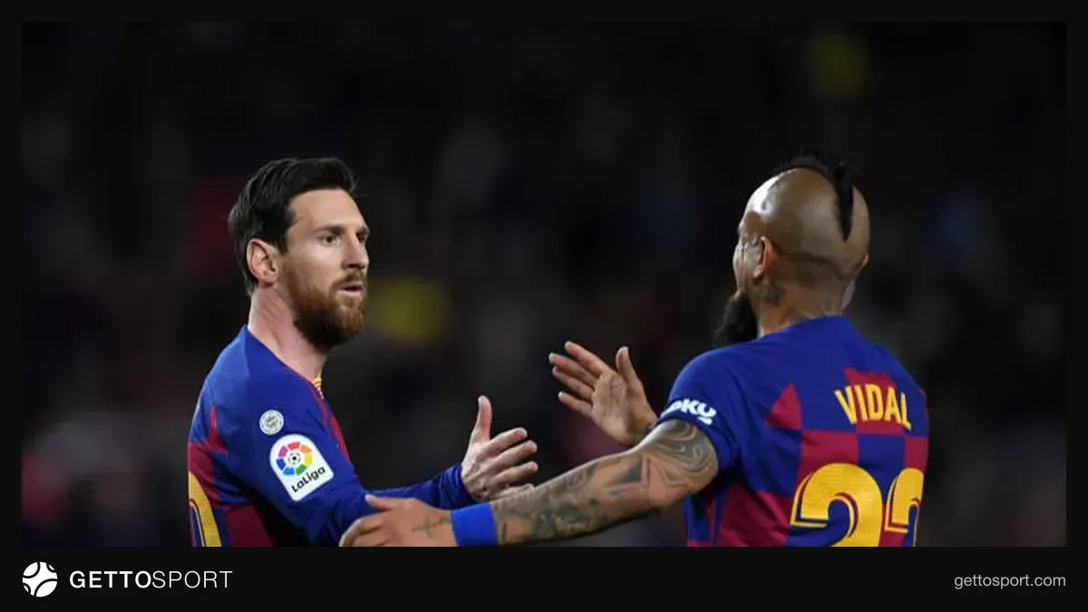 Arturo Vidal və Lionel Messi birgə fotosu sosial şəbəkə paylaşımı