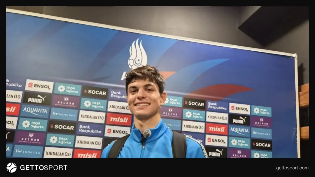 Lorenzo Mezzotero Azərbaycan U-21 forması ilə müsahibədə