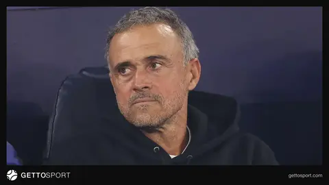 Luis Enrique mətbuat konfransında danışır