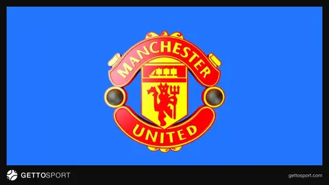 Manchester United klub loqosu və Antonio Conte portreti