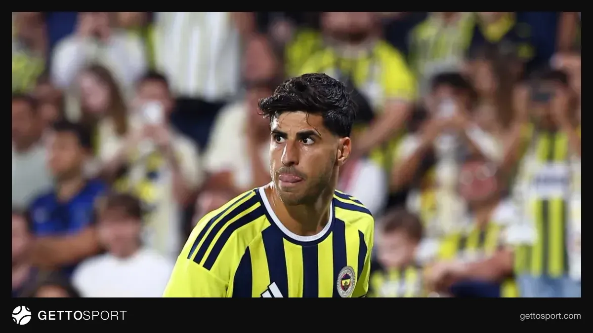 Fenerbahçe formasıyla Marco Asensio antrenmanda