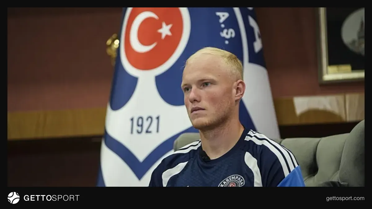 Marcus Rafferty maç öncesi açıklama yaparken