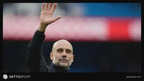 Enzo Mareska və Pep Qvardiola Etihad stadionunda