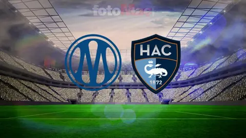 Stade Vélodrome'da Marsilya-Le Havre maçı öncesi stadyum görüntüsü