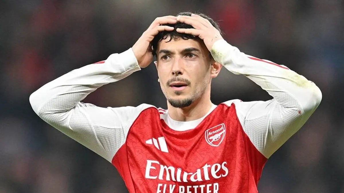 Martin Subimendi Arsenal forması ilə meydanda