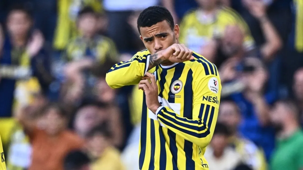 Mason Greenwood forma giymemiş, Fenerbahçe kadro listesi ekran görüntüsü