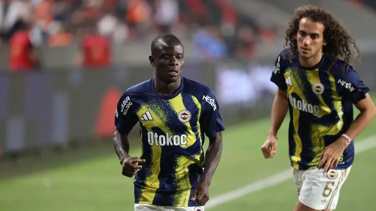 Matteo Guendouzi Fenerbahçe formasıyla sahada
